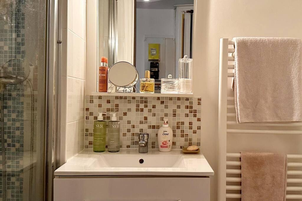 Studio Cozy Pour 2 Personnes Paris Bercy Lägenhet Exteriör bild